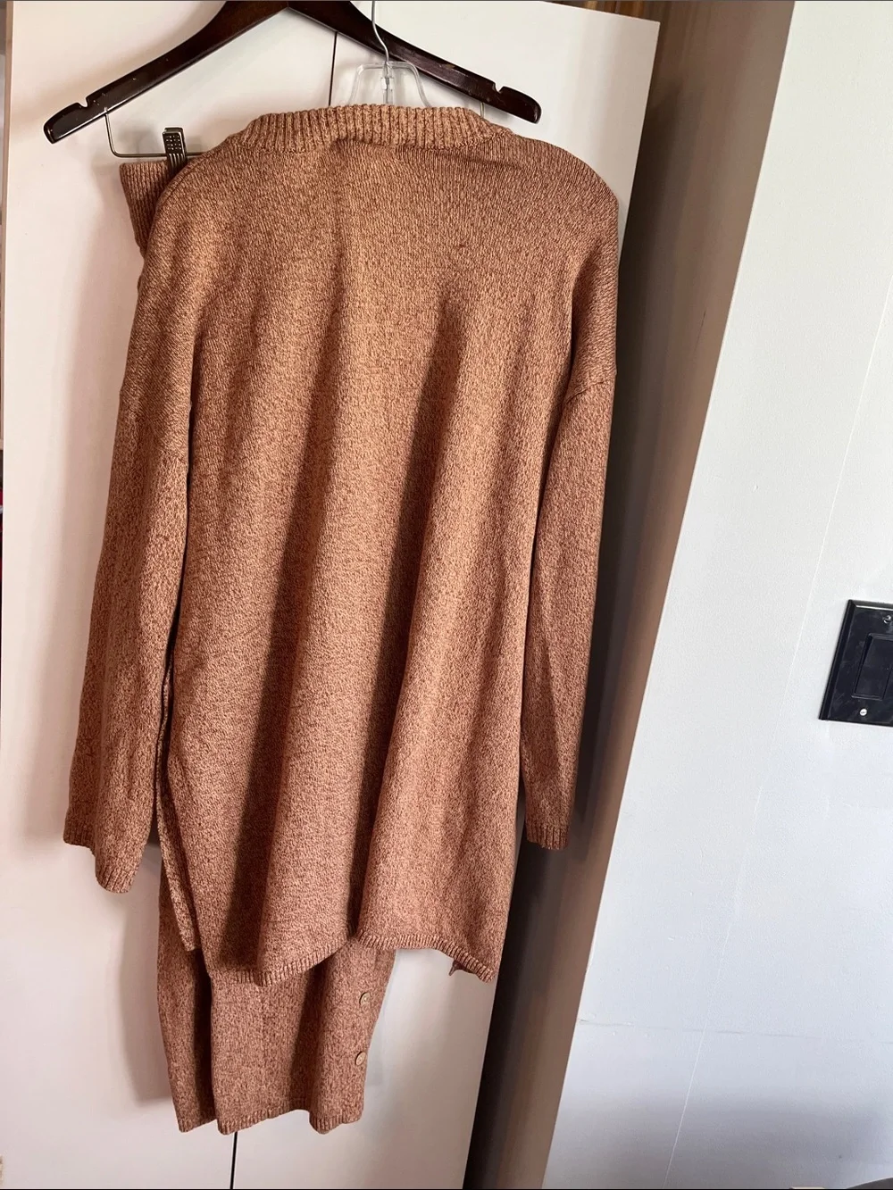 Free People Button Up Sweater Set Size Medium